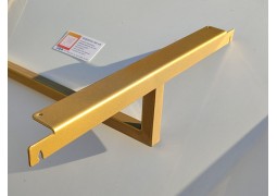 Штанга навісна 0,6м (колір золота)